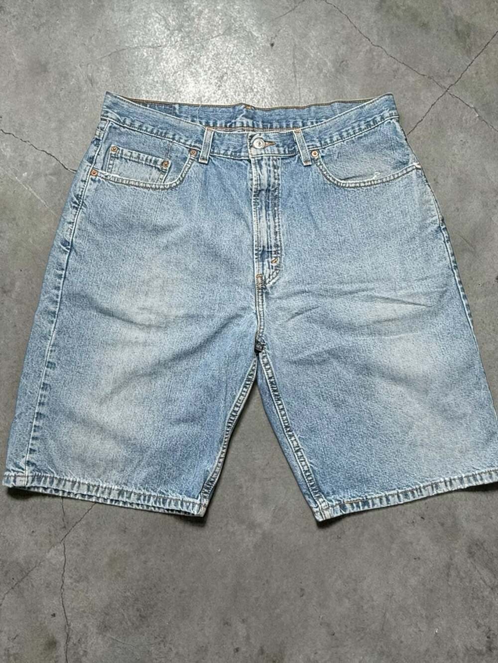 Levi's 569 Loose Straight Denim Shorts Size 36